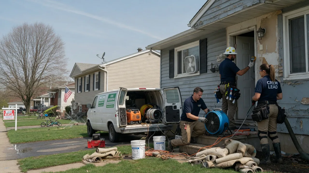 Flood Cleanup in Windsor Heights, IA near me
