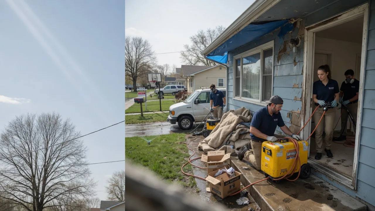 Basement Flood Cleanup in Windsor Heights, IA near me